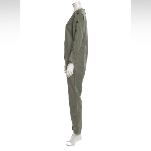Hatch Maternity Green Coverall Jumpsuit size xs or 0 - Picture 3 of 8